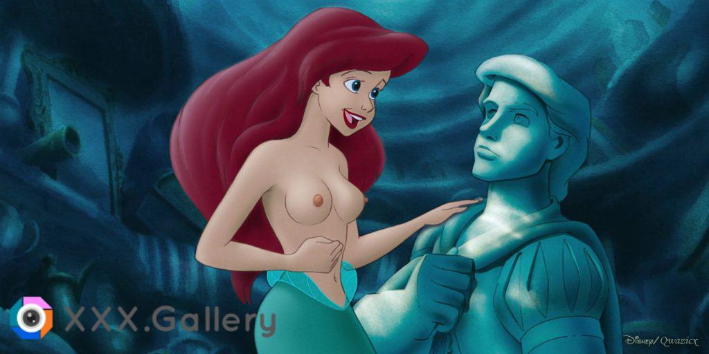 He may be a little hard and cold, but Ariel is getting soft and hot (Qwazicx)[The Little Mermaid]