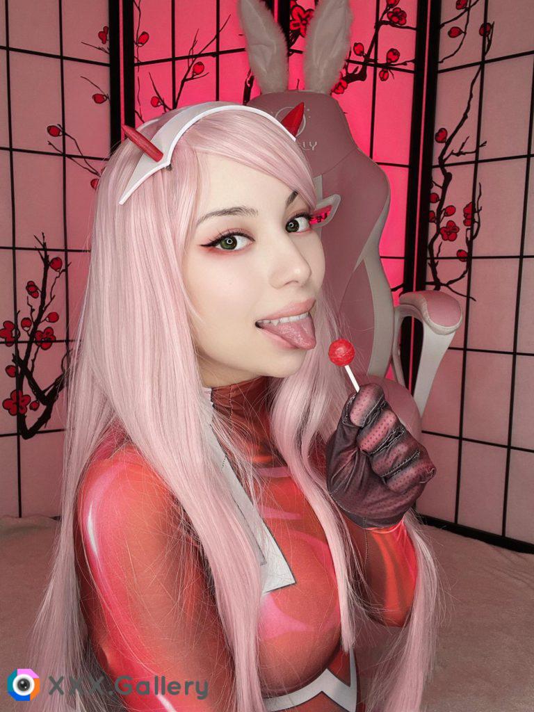 Hello my darling! Cosplay of ZeroTwo from Darling in the Franxx.