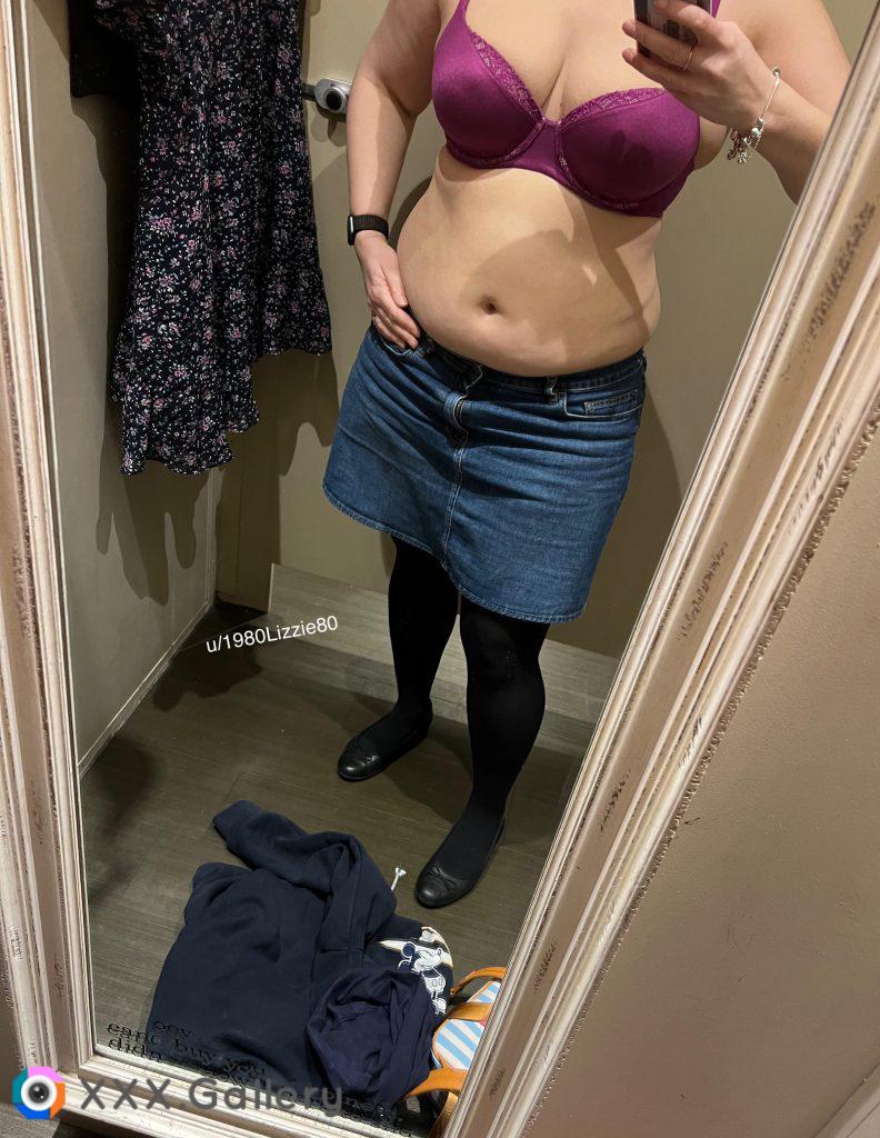 I’m meant to be trying on cloths but had more fun taking photos