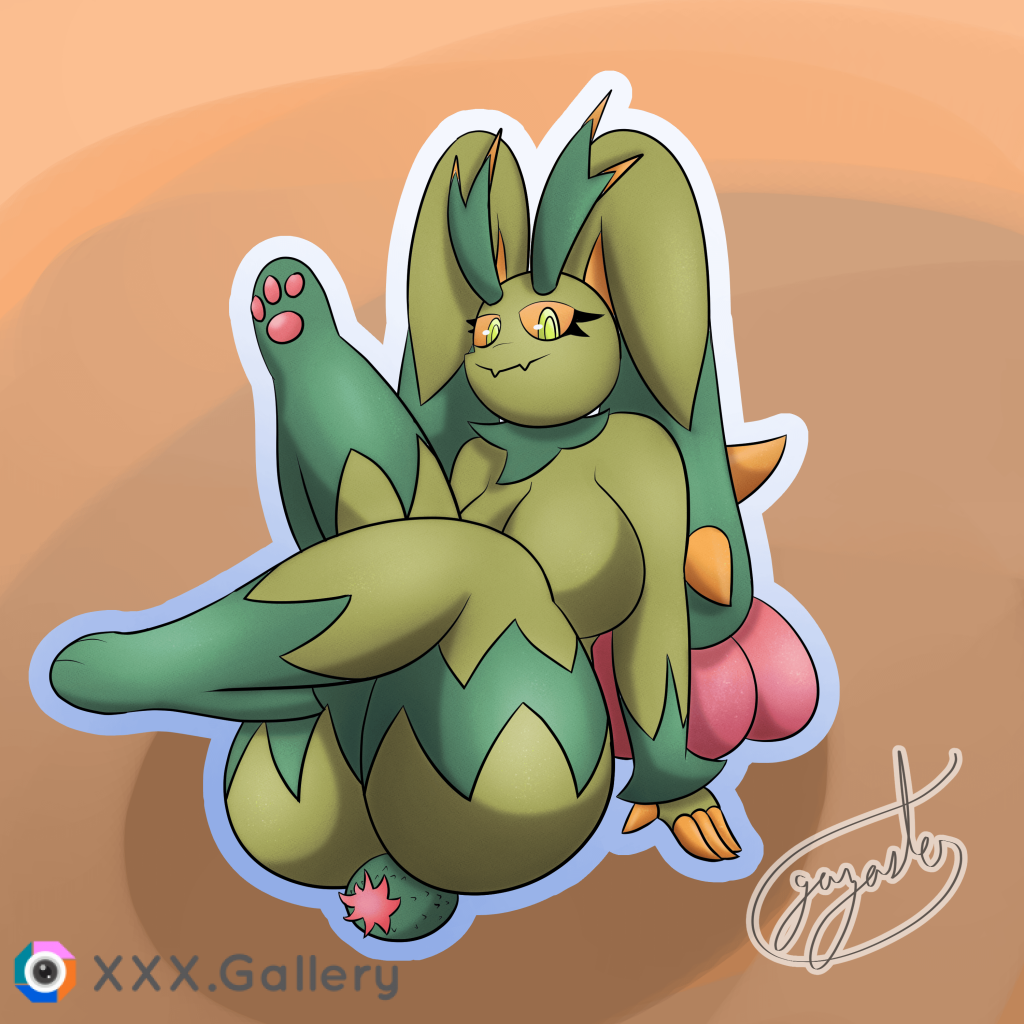 Maractus x Lopunny Fusion (gazaster)