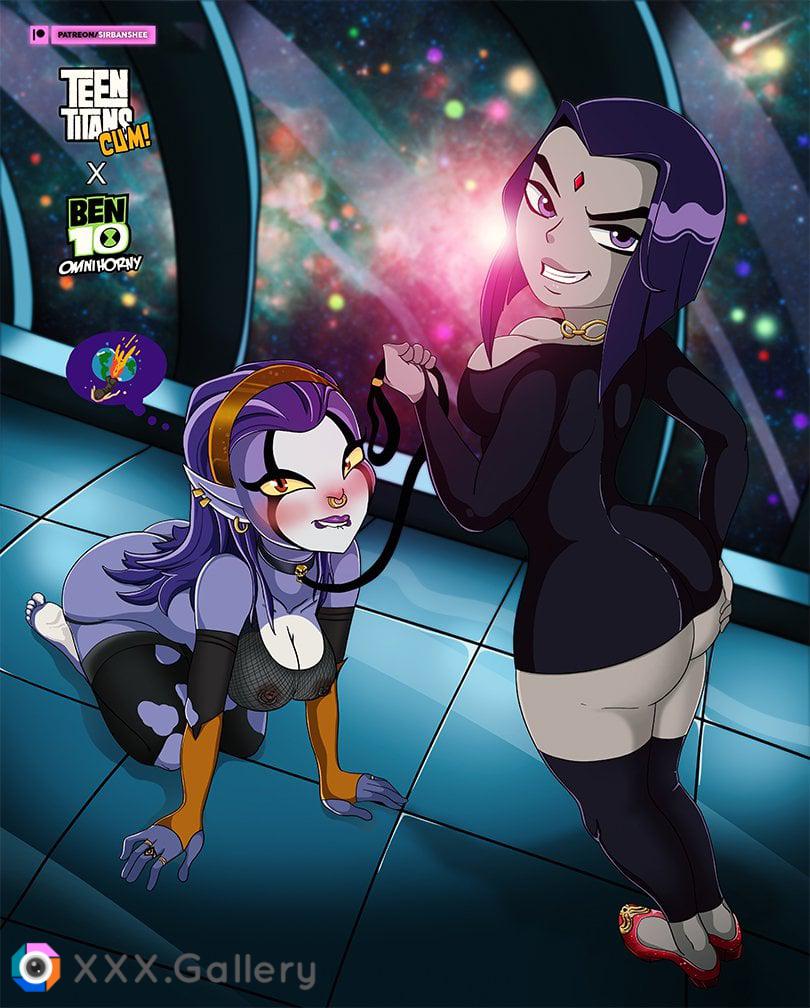 Raven X Rook Shar (SirBanshee) [Ben10 Omniverse]