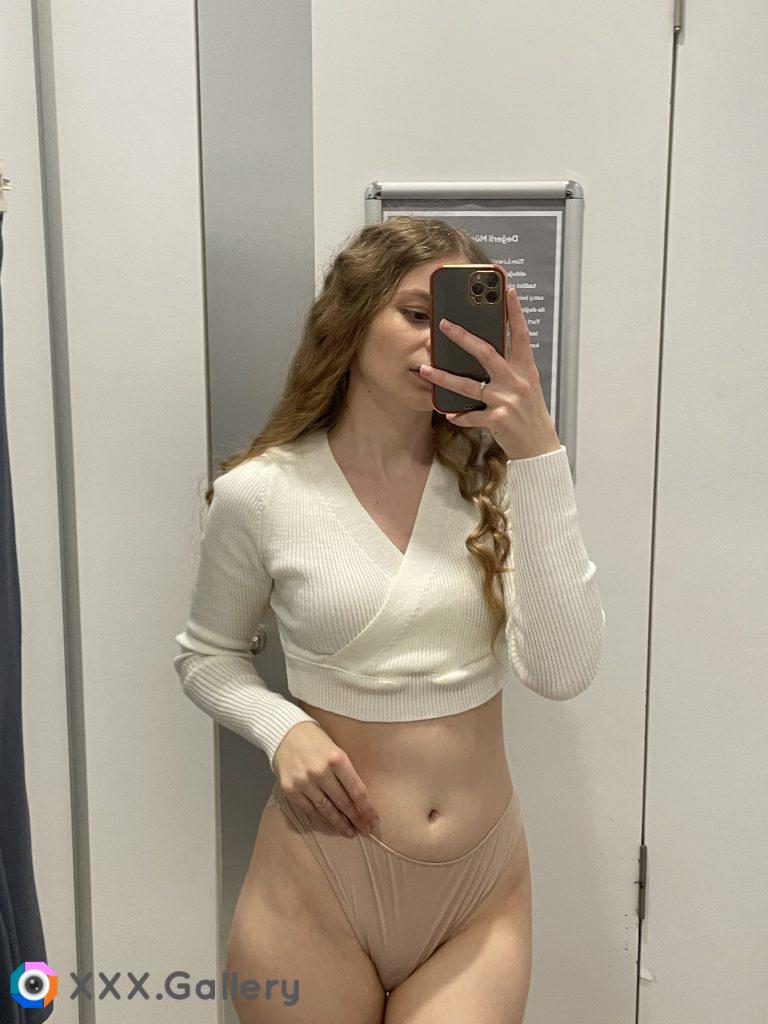 Would you like to have fun with me in the changing room? 😊