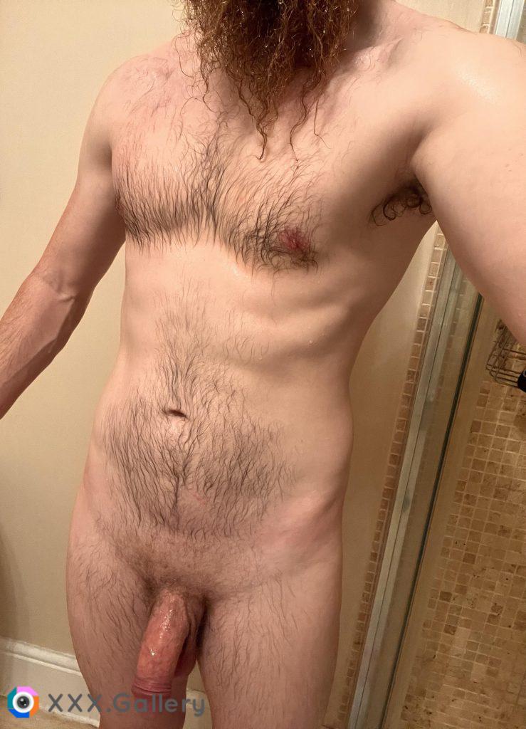 Fresh out of the shower