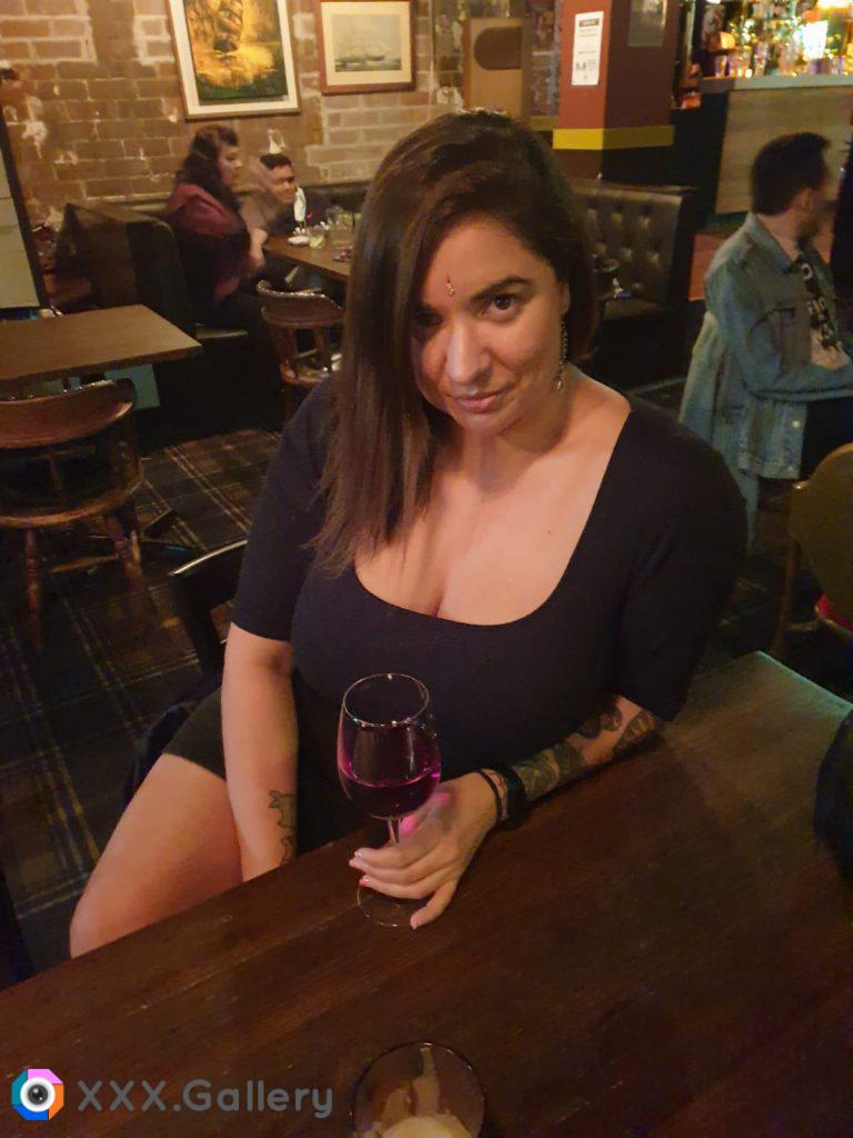 So, who’s taking me out for a drink? 🍷[F]