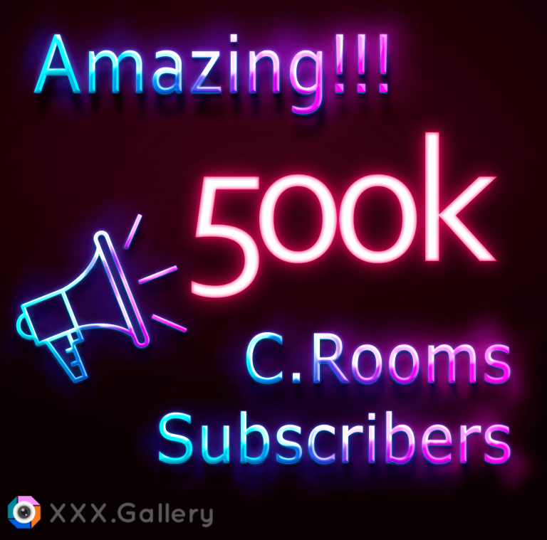 AMAZING - 500K ChangingRooms Subscribers!! Hit the JOIN button and be a part of us!!