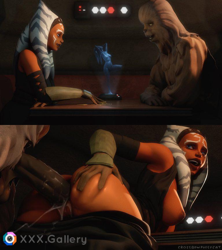 Ahsoka at the bar (Apulaz)