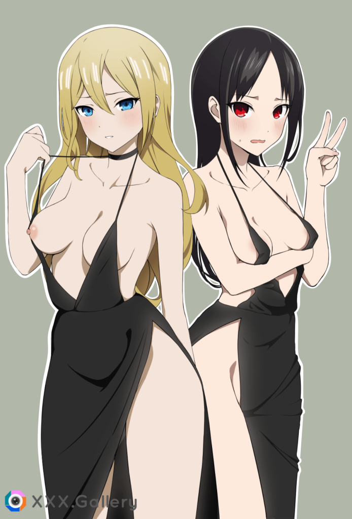 Hayasaka & Kaguya dressed up