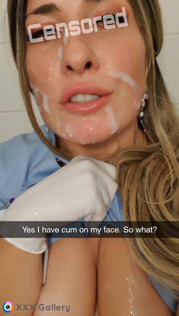 I love being covered in cum