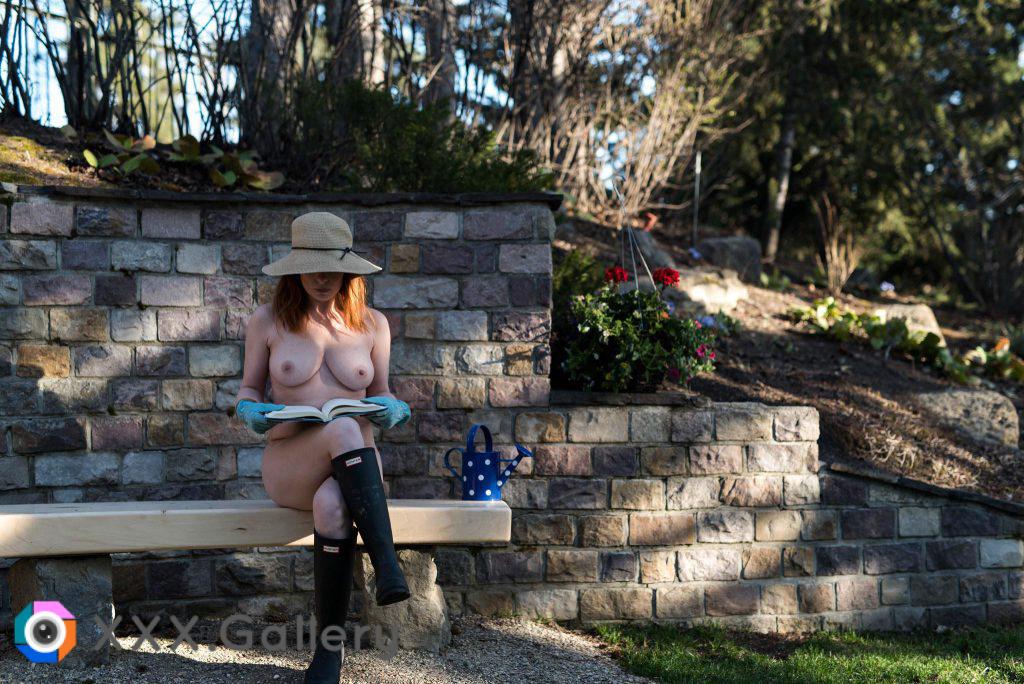 In a downtown park, just enjoying my book. Happy world erotic book day.