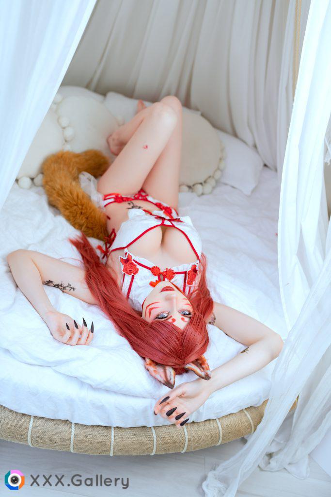 Kitsune cosplay [castom] by SanaDoll