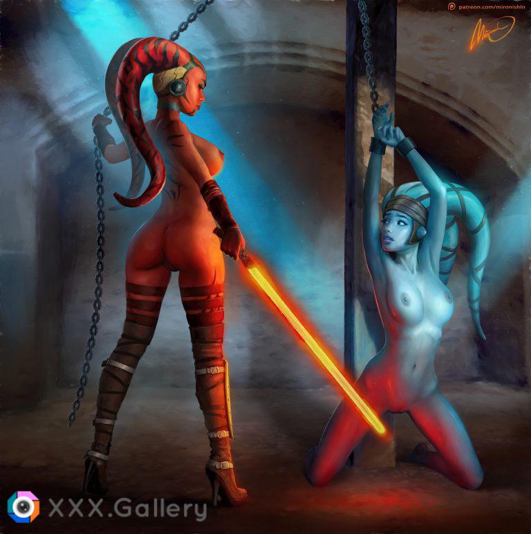 Aayla Secura and Darth Talon - (Star Wars) - [MironishinStory]