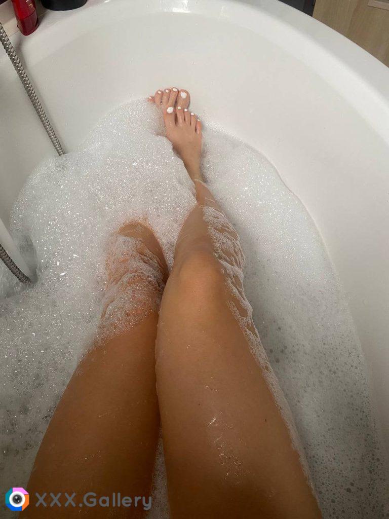 Bathing alone is boring