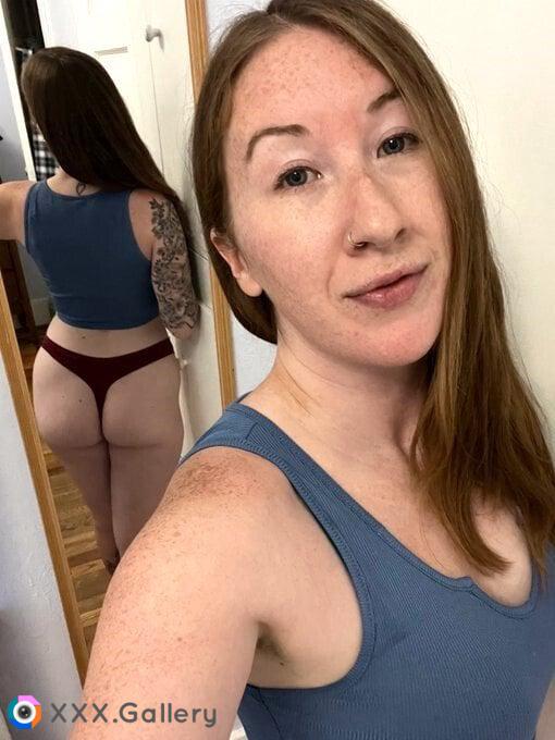 Freckled redheads always have great ass