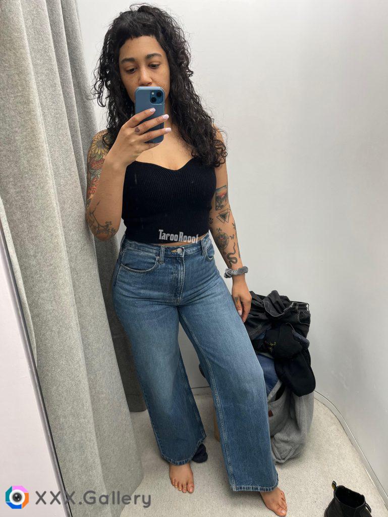 How do I look in these jeans?