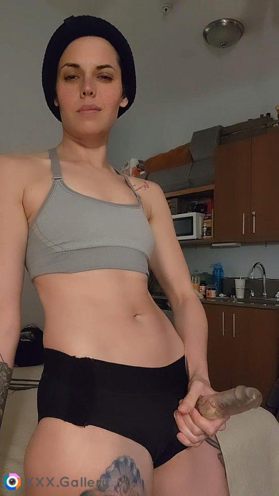 Just got back from the gym, now suck my cock you little bitch