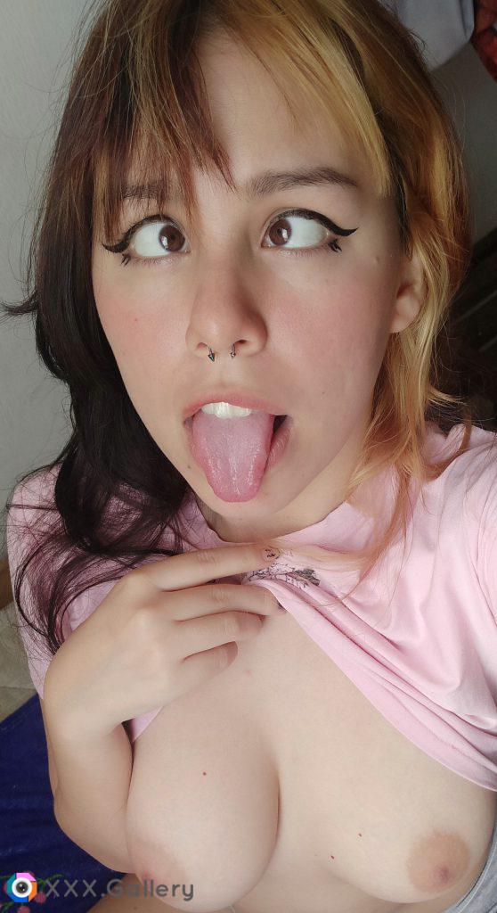 Say hello if you love my ahegao