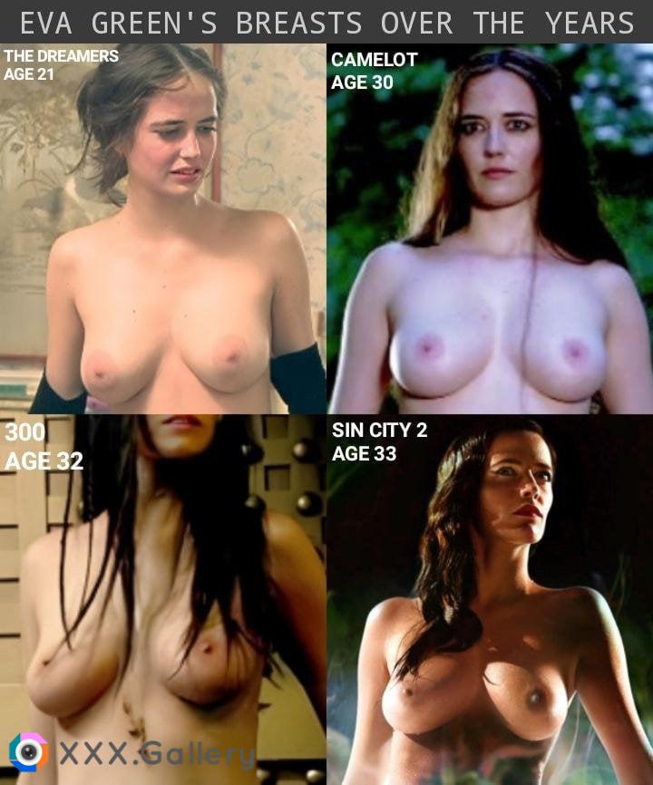 Eva Greens Breasts Over the Years