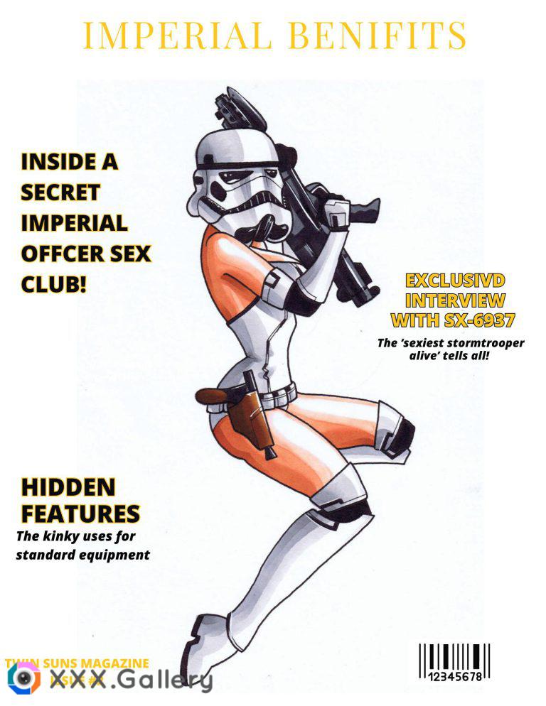 (MadBunnyArt) (OC) Issue #2 of Twin Suns Magazine Exposures the Sexy Secrets of the Imperial Navy