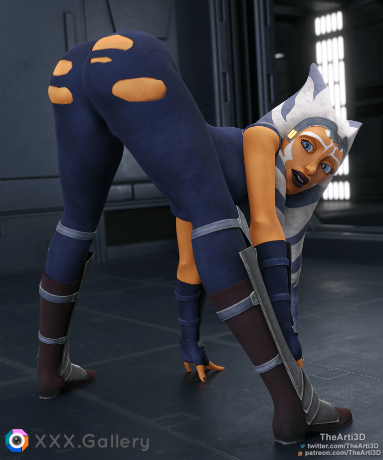 Ahsoka wardrobe malfunction (TheArti3D)