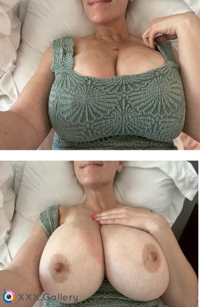 Help, my boobs fell out and I need your help to put them back…