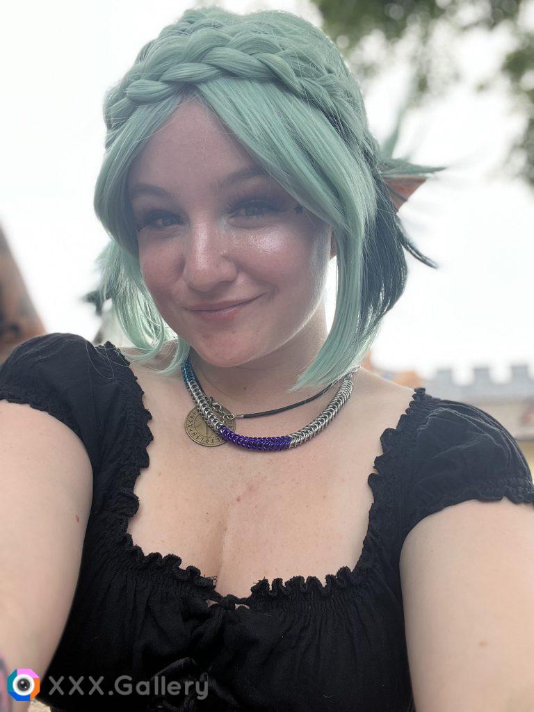 Just an elf at the Renaissance fair!