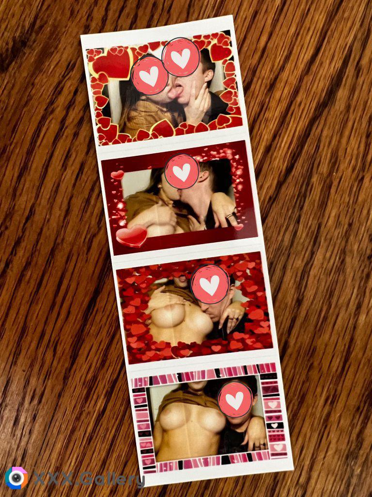 We got a little carried away in the photobooth