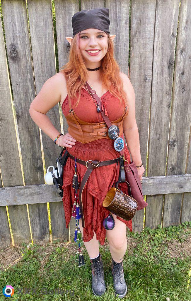 When you dress up more than your date to the ren faire…