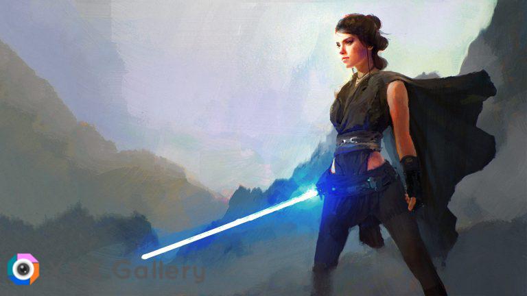 Does anyone else have a massive crush on Rey? I ask because she seems to receive a lot of hate (Wojtek Fus)