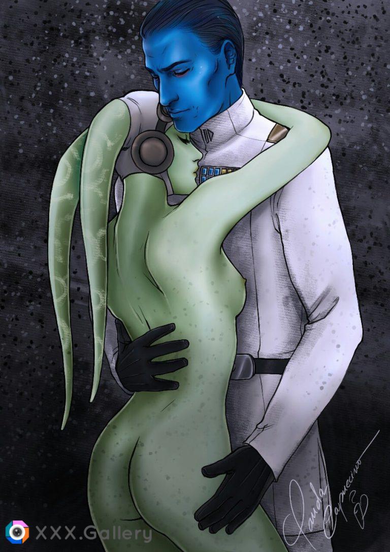 Hera and Thrawn? I didn't see that coming (pandacapuccino)