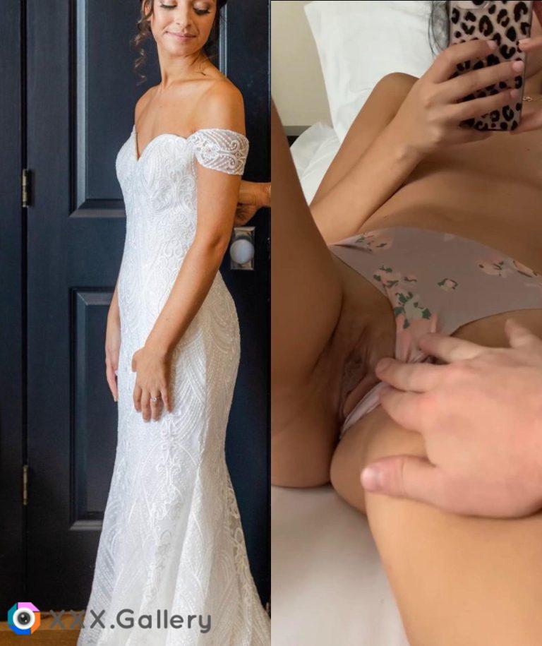 Just married. First time posting my wife’s newlywed pussy here. Honest first thoughts? 👰🏼‍♀️