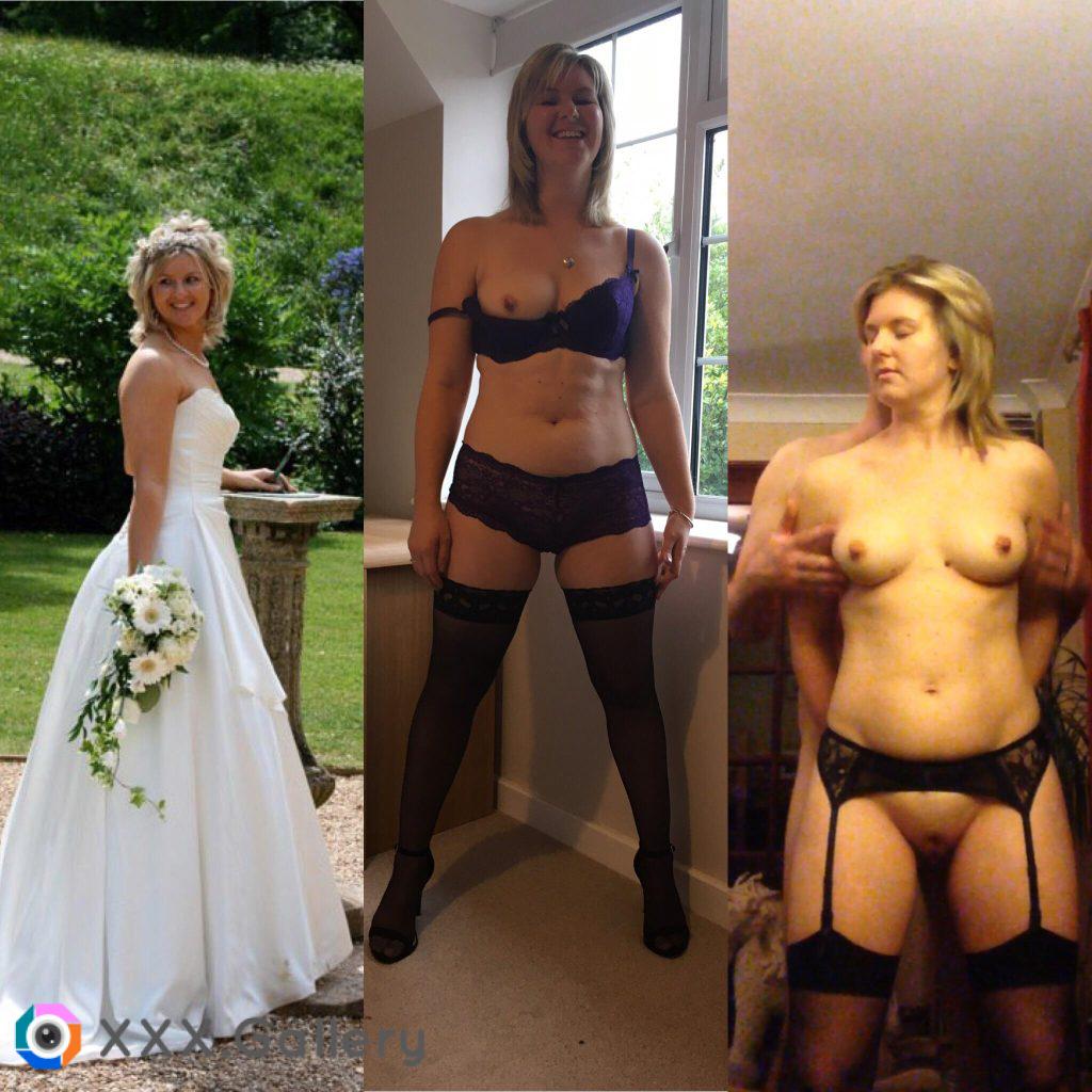 My wife on her wedding day and nude...