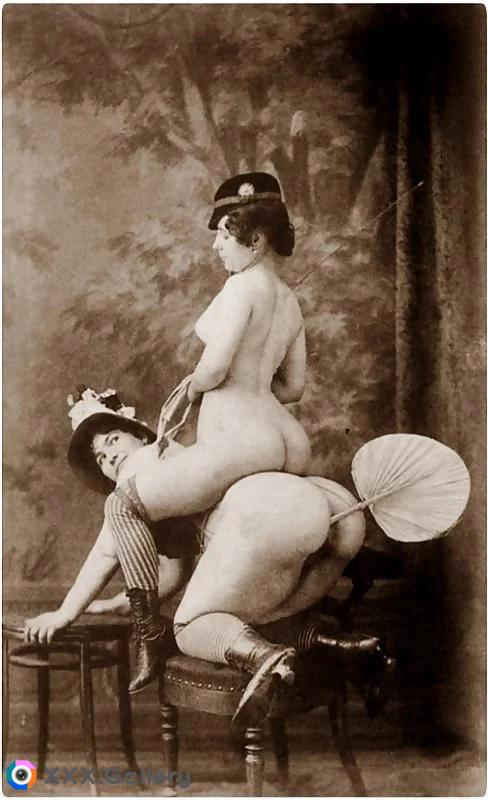 Two French girls, early 20th century