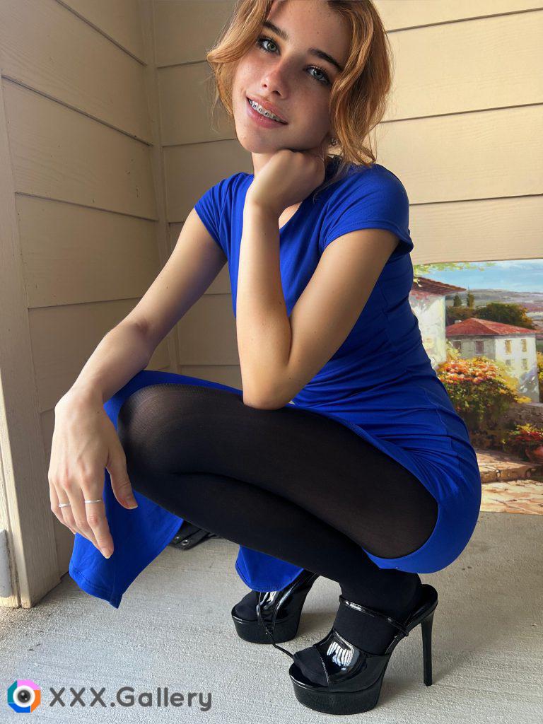 redhead + heels hehe