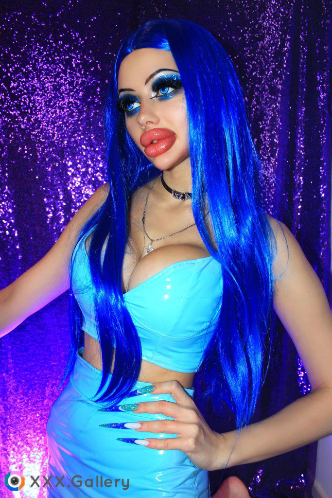 Blue doll