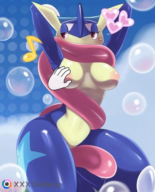 Greninja ready to be touched(sssonic2)