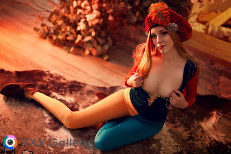 Priscilla cosplay photoshoot by Dzikan (witcher 3)