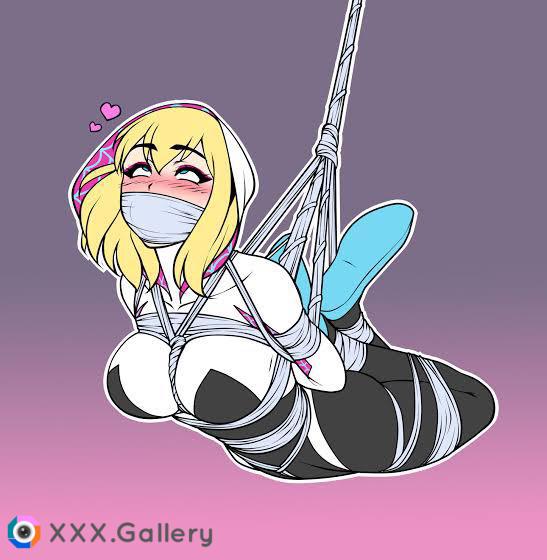 Spider-Gwen Captured and Restrained