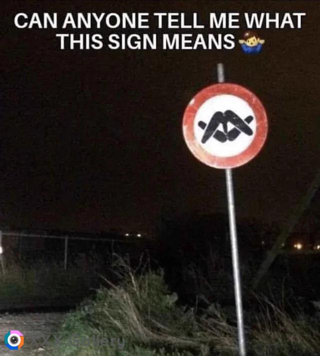 Weird Sign