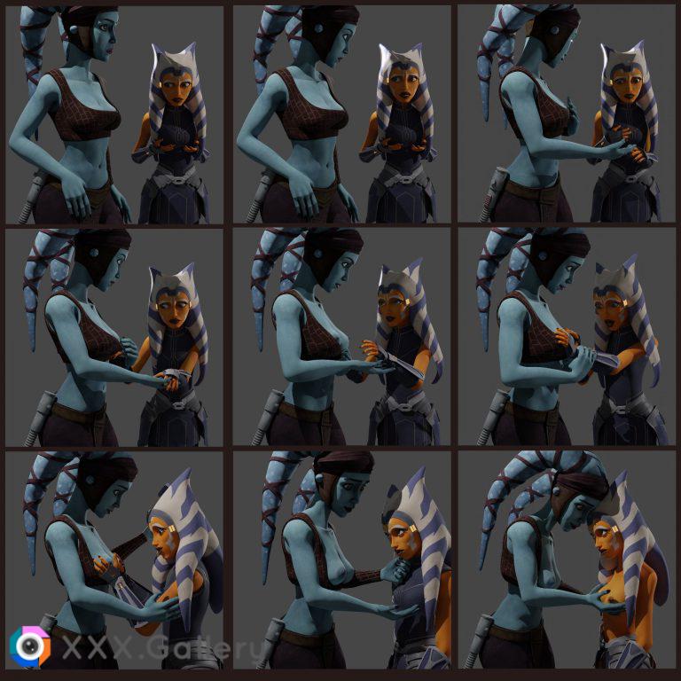 Ahsoka's Jealousy, scene collage (Unveiling Avidity)