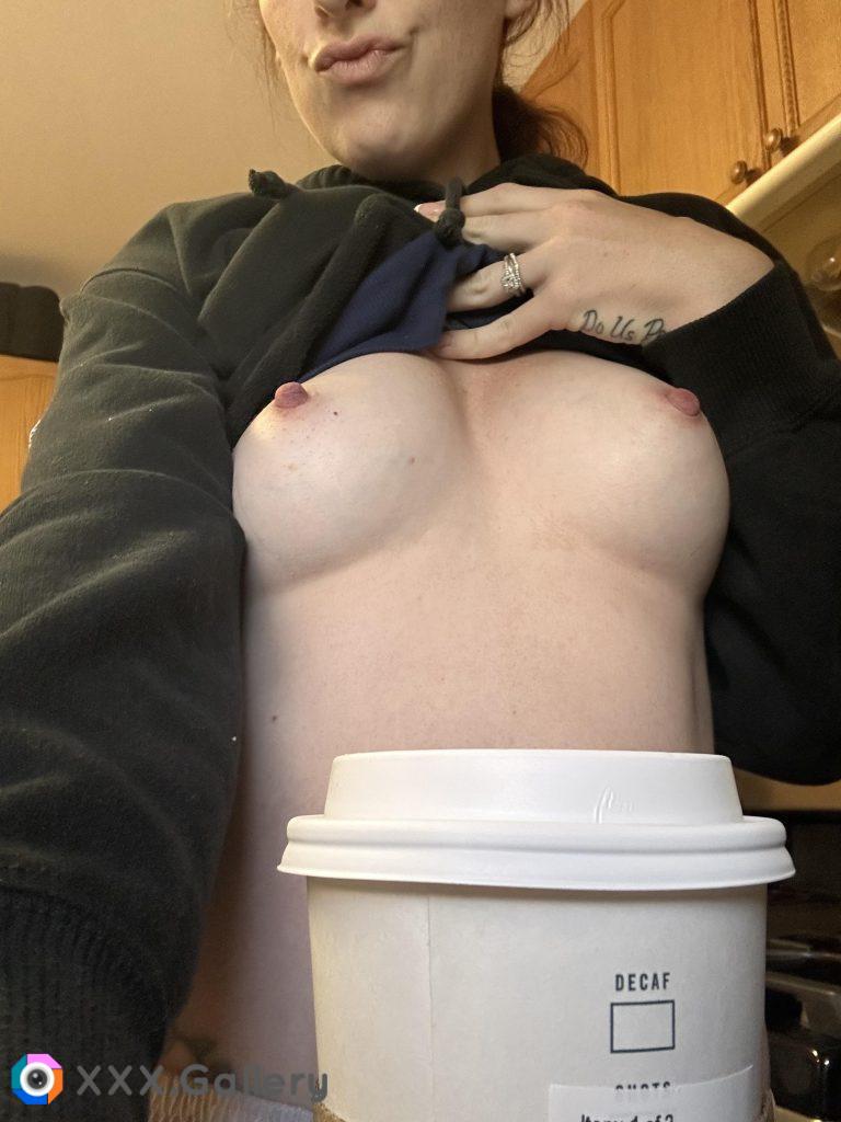 Coffee and milf…