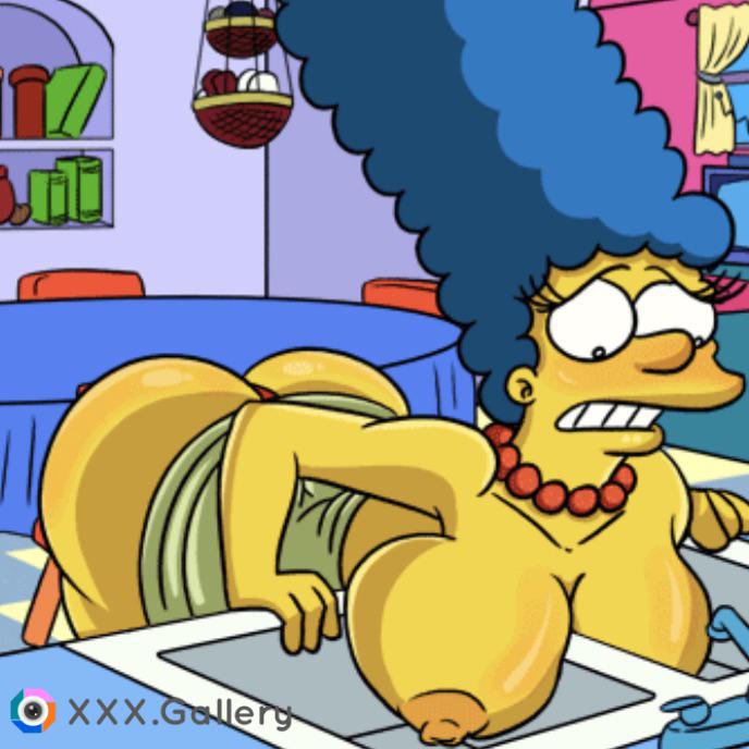 Marge Simpson [ the Simpson s] ( rule 34)