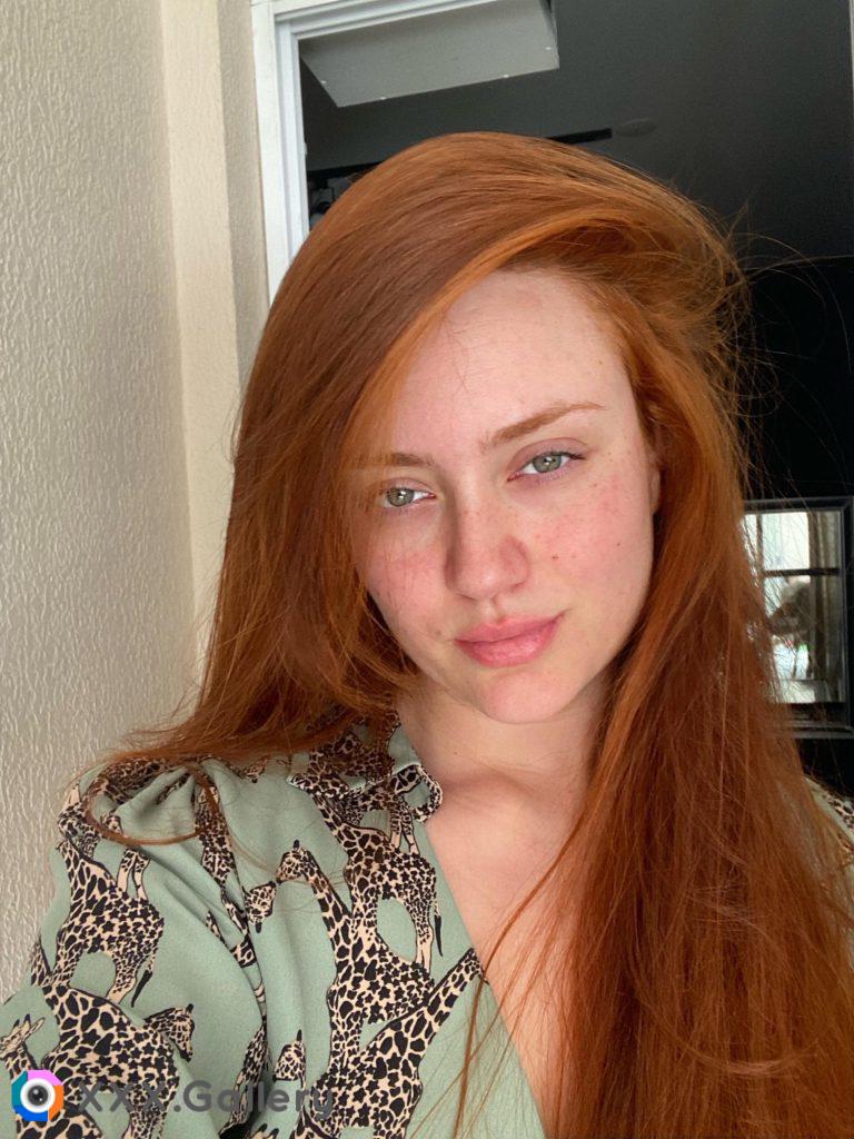 No makeup, no filter, many freckles