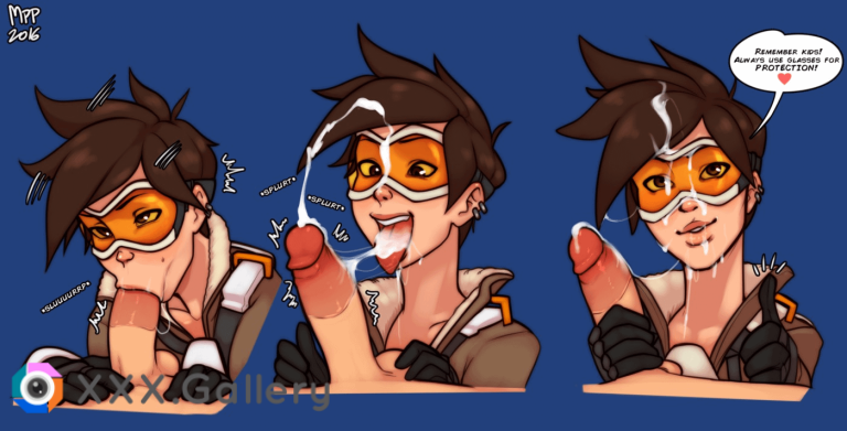 Tracer advocates safe sex! (mrpotatoparty) [Overwatch]