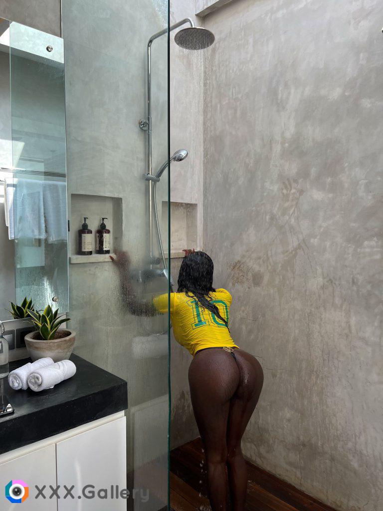 Would you fuck me against the shower wall?