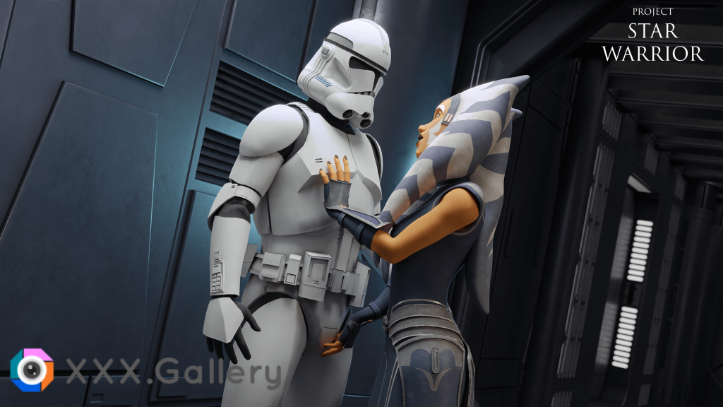 Ahsoka want have a fun with trooper (Typiconart)