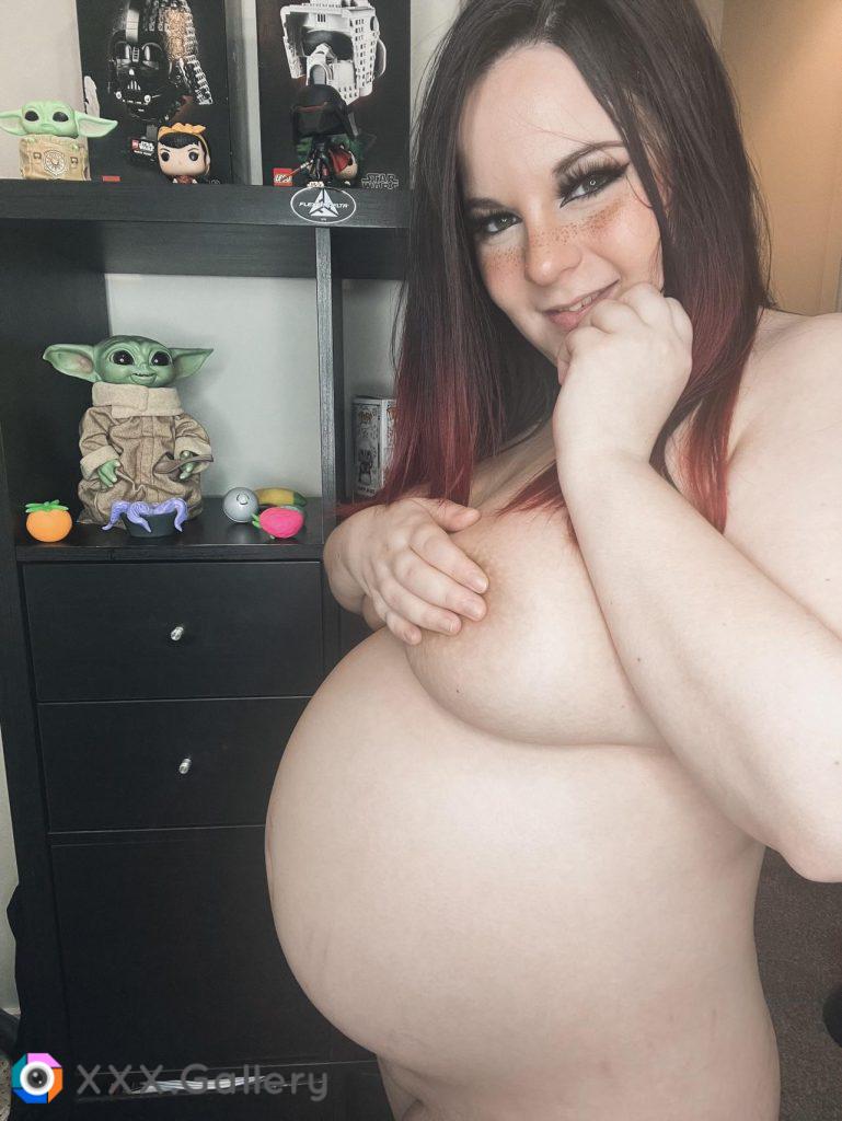 Can I be your nerdy pregnant slut?