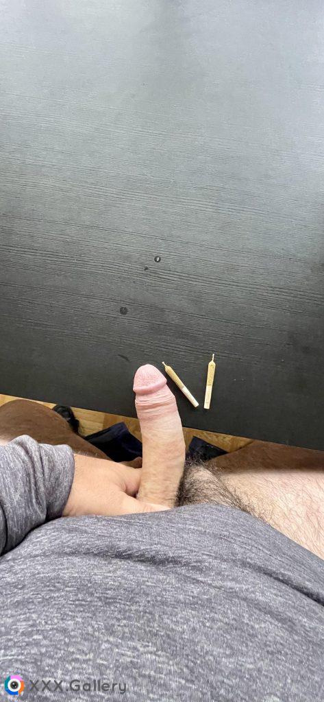 Edging all afternoon/night, one more joint and then I think it’s time to cu(m)