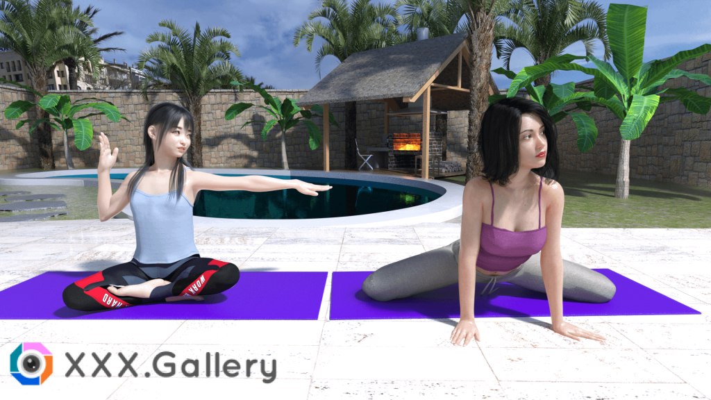 Yoga for Two(yeung)[Peeping and Teasing]