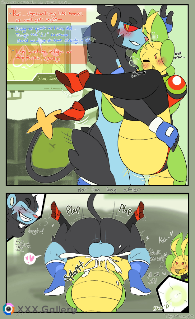 Luxray and Leavanny (hambor12)