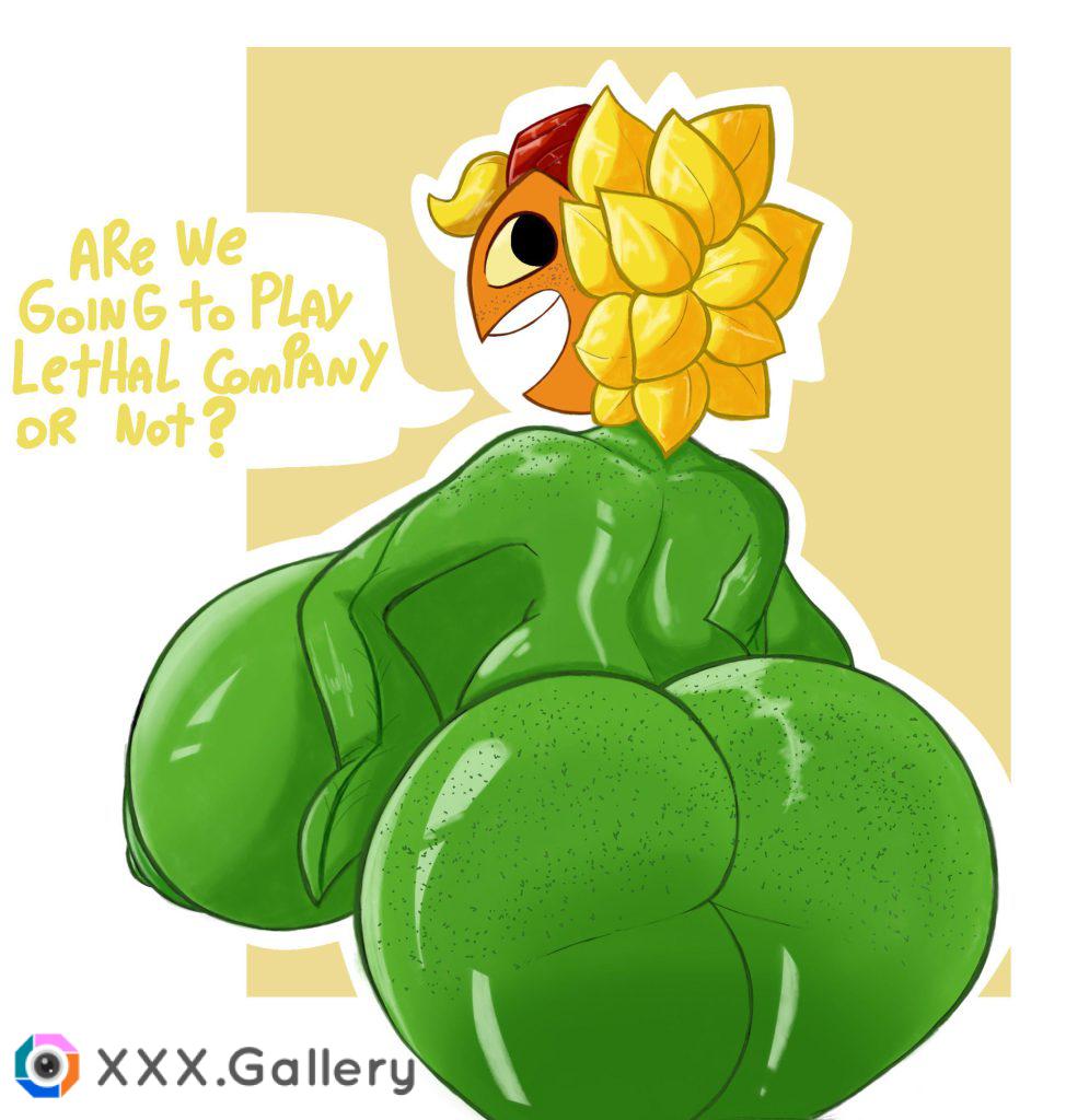 Solar Flare has a fat ass and big tits (_Just_Coffee) [Plants vs Zombies Heroes]